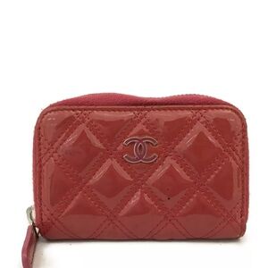 Chanel Pink Quilted Women's Wallet
